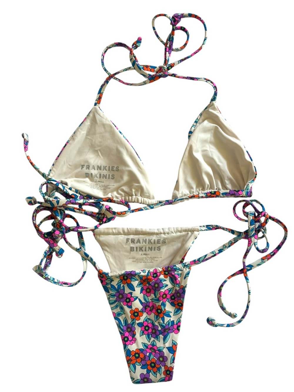 Frankie's Bikinis Flower Farm Bikini Set - Picture 3 of 5